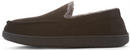 FLOOPI MEN’S CLASSIC MICROSUEDE MOCCASIN SLIPPER SIZE 9-10 - SIZE: MEN M - BLACK - Like New