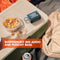 JBL GO 3 PORTABLE MINI BLUETOOTH SPEAKER BIG AUDIO PUNCHY BASS JBLGO3BLUAM - Like New