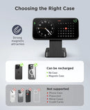 KAILWOKK 3 IN 1 MAGNETIC WIRELESS FOR IPHONE CHARGING STATION - BLACK - Like New