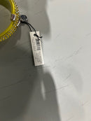 MARC BY MARC JACOBS YELLOW SLINKY WRIST BRACELET WITH SILVER JEWELS - YELLOW - Brand New