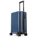 MIAMI CARRYON OCEAN 20" CARRY-ON SUITCASE TSA LOCK POLYCARBONATE SHELL NAVY - Like New