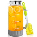 AOFMEE GLASS PITCHER WITH LID 68OZ SILICONE AFGP2LG - GRAY - Scratch & Dent