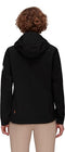 Mammut Outdoor Softshell Hooded Jacket Woman Black M - Brand New