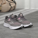 S10729-15 SAUCONY WOMEN'S RIDE 15 SNEAKER ALLOY/QUARTZ SIZE 9.5 - Like New