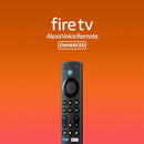 AMAZON FIRE TV ALEXA VOICE REMOTE ENHANCED, K7Q3MT, NEWEST MODEL, BLACK - Brand New
