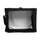 AMAZON BASICS FOLDING PORTABLE SOFT PET DOG CRATE CARRIER 42 X 31 X 31 BLACK - Like New