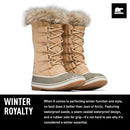 NL5203-209 SOREL WOMEN'S JOAN OF ARCTIC WATERPROOF BOOT CERAMIC/GUM SIZE 9 - Like New
