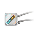 GIGABYTE GAMING 240 ICE LIQUID CPU COOLER 240MM RADIATOR 2X 120MM - WHITE - Like New