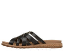 114712 Skechers Bobs Women's DESERT KISS LOW-SUNNY STROLLS BLK SIZE 7 - Like New