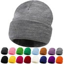 ZOORON Kids Beanie Boys Girls Beanies Winter Hats Knit Warm Caps - GRAY - Like New