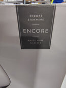 WILLIAMS-SONOMA ENCORE STEMWARE WHITE WINE GLASSES, SET OF FOUR - Like New