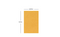 OFFICE DEPOT BRAND COIN ENVELOPES, 2-1/4" X 3-1/2" GUMMED BOX OF 500 - YELLOW - Brand New