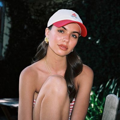 FRASIER STERLING EMBROIDERED SAILBOAT CAP - CREAM / RED - Brand New