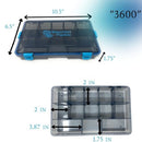Reaction Tackle Ultimate Tackle Box Trays Organize Store and Dominate 4-Pack - Brand New