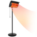 SIMPLE DELUXE, STANDING PATIO OUTDOOR HEATER, OVERHEAT PROTECTION, 750W/1500W - Like New