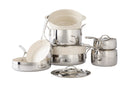 Bloomhouse 12 Piece Triply Stainless Steel Pots and Pans Cookware Set - Like New