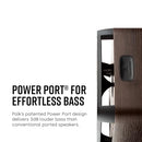 POLK AUDIO POLK SIGNATURE ELITE ES10 SURROUND SOUND SPEAKERS - BLACK - Like New