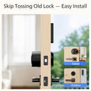PHILIPS WIFI SMART RETROFIT LOCK + WIRELESS FINGERPRINT KEYPAD - MATTE BLACK - Like New