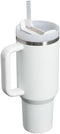 STANLEY QUENCHER H2.0 TUMBLER WITH HANDLE AND STRAW 40 OZ 10-12574-001 - FROST - Like New