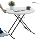 LIVING AND MORE ROUND TABLE 32" X - WHITE - Like New