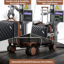 ROSAMO 5-PIECE HARD SHELL EXPANDABLE LUGGAGE SET CARRY-ON RSM001 - BLACK - Brand New