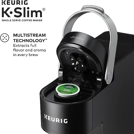 Keurig K- Slim Single Serve K-Cup Pod Coffee Maker 5000357869 - Black - Like New