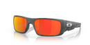OAKLEY CRANKSHAFT MATTE BLACK CAMO FRAMES RUBY IRIDIUM  LENSES, 60-19-132 - Like New