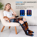 CINCOM LEG MASSAGER HEAT COMPRESSION FULL LEG CIRCULATION PAIN - Scratch & Dent
