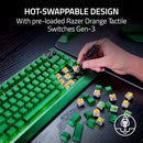 RAZER BLACKWIDOW V4 75% MECHANICAL GAMING KEYBOARD CHROMA RGB - PHANTOM GREEN - Like New