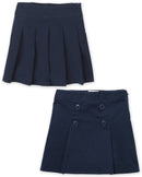 3019968-2P-TIDAL The Children's Place Girl's Pleated/Button Skort Size 12 - Like New
