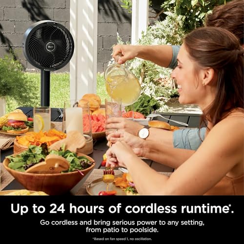 SHARK FLEXBREEZE, INDOOR & OUTDOOR FAN, 2-IN-1 OSCILLATOR, FA222QGY - LIGHT GRAY - Like New