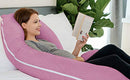 INSEN Pregnancy Pillow, Maternity Body Pillow Velvet Cover Magenta - Brand New