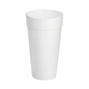 DART 20J16 Big Drink Foam Cup 20 Oz Case 500 B004NG8AAY - White - Brand New