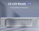 Winartton UV Light for Resin Curing, 54W UV Resin Light Lamp R-021E Like New