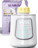 KUMIKIMI 12 IN 1 FAST BABY BOTTLE WARMER CONSTANT TEMP MILK WARMER - GRAY/WHITE - Like New