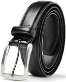 CARLO FELLINI BELTS FOR MEN 100% COW LEATHER BELT SIZE: MEN 42/46 - BLACK - Brand New