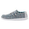 110350127 HEY DUDE MENS WALLY SOX ICE GRAY SIZE 9 - Brand New