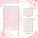Square Sequin Wall Panels Shimmer Wall Birthday Party Backdrop Decorations - Like New