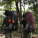 55L Mountaintop Loft 4 Backpacking Backpack Men Rain Cover Forest Green - Like New