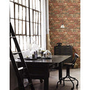 30.75 sq. ft. Red West End Brick Peel and Stick Wallpaper - Brand New