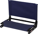 The Stadium Chair Company Extra Wide Gamechanger Bleacher Seat SC2W - Navy - Brand New