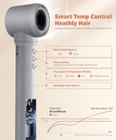 COOLMOUSE 7 IN1 HOT AIR STYLER BLOWER BRUSH 5M NEGATIVE ION 110,000 RPM - SILVER - Like New