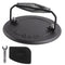 CUISINEL GRILL PRESS - CAST IRON BURGER - 7.5" ROUND PRE-SEASONED - BLACK - Like New
