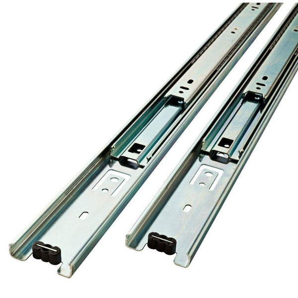 10 Pack Promark 3-Section 100 LB Capacity Full Extension Ball Bearing Slide - Like New