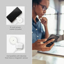 CONAIR TRAVEL SMART 2 DEVICE MAGNETIC 15W WIRELESS CHARGER - WHITE - Like New