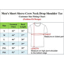 BLU ROCK MEN'S OVERSIZED COTTON CREW NECK SHORT SLEEVE TEE - 3XL - LIGHT BROWN - Brand New