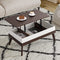 BIDISO LIFT TOP COFFEE TABLE EASY-TO-ASSEMBLY CENTER TABLE - Espresso - Like New