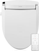 Brondell Swash Electronic Bidet Seat Fits Elongated Toilets LE99-EW - White Like New