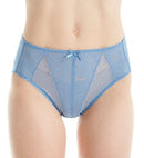841186 WACOAL WOMEN'S RETRO CHIC HI CUT BRIEF PANTY SIZE XL BLACK - Brand New