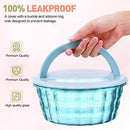 Lallisa 9 Pieces Salad Bowls with Lids Set Plastic Salad Mixing Lunch Container - Brand New